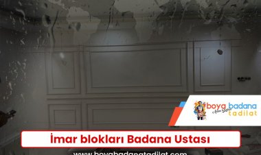 İmar blokları Badana Ustası